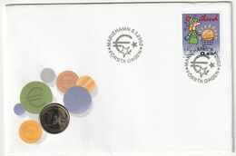 FINLANDE (Aland) FDC - 1 Euro  2002 - - Finland