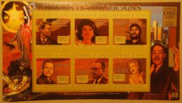 Guinea 2011, President USA, Kennedy, Che Guevara, M. L. King, 6val In BF IMPERFORATED - Martin Luther King