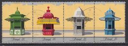 Portugal 1985 - Kiosks Of Lisbon - Strip Of 4 - Used Stamps
