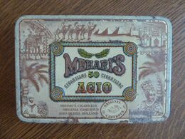 Tabac - Boite Metallique Vide De 50 Cigarillos Mehari's Agio - Origine Cameroun - Autres & Non Classés