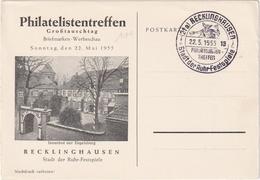 Philatelistentreffen Recklinghausen 1955 - Recklinghausen