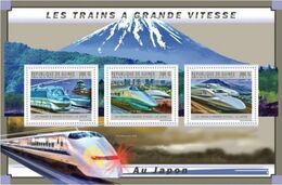 Guinea 2011, Trains, Japanese Trains, Vulcan, 3val In BF - Volcanos