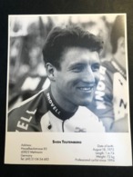 Sven Teutenberg - Novell 1995 - Carte / Card - 17 X 21 Cm - Cyclists - Cyclisme - Ciclismo -wielrennen - Ciclismo