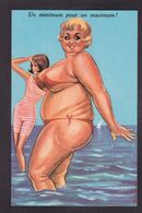 CPSM Pin Up Grosse Gros Femme Women Fat Woman Non Circulé érotisme Louis Carrière - Pin-Ups