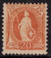 Swizzera - Switzerland  Yv 71 MH* - Altri & Non Classificati