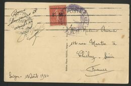 FRANCHISE MILITAIRE N° 6 Utilisé à SAIGON En 1934 (voir Description) - Military Postage Stamps