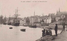 56 AURAY Le Port De Saint-Goustan ; Chalutiers, Canots - Animée - Auray
