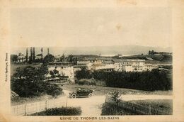 Thonon Les Bains * Usine Etablissement Des Produits CAPITAN * Automobile Ancienne Auto * PUB Au Dos - Thonon-les-Bains