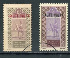 HAUTE VOLTA (RF) - DIVERS - N°Yt  1+2 Obli. - Used Stamps