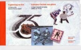 CANADA CARNET Livret PRESTIGE THEME HOCKEY 75 ANS NHL - Jockey (sobre Hielo)