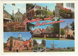 Ootmarsum: Stadhuis, Molen Van Oude Hengel, R.K. Kerk Etc. - Ootmarsum