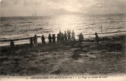 Les Moutiers En Retz * La Plage Au Coucher Du Soleil - Les Moutiers-en-Retz