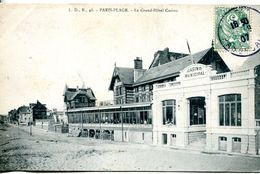 N°4340 R -cpa Le Touquet Paris Plage -le Grand Hôtel Casino- - Casinos