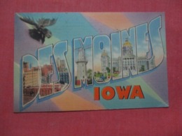Greetings   Des Moines  Iowa > Des Moines  Ref  4370 - Des Moines
