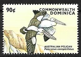 Dominica - MNH ** 1998 :   Australian Pelican  -  Pelecanus Conspicillatus - Pelícanos