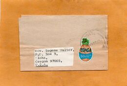 Tonga Newspapper Wrapper Mailed - Tonga (...-1970)