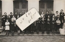 ETAMPES Ou Environs  - Ecole De Filles En 1935   ( Carte Photo ) - Etampes