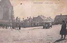 Westvleteren - Plaats - Place - Circulé En 1916 - Animée - Vleteren - Pliée - Etat Moyen - Vleteren