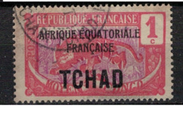 TCHAD       N°  YVERT :     19   ( 4 )     OBLITERE       ( OB   9 / 05 ) - Used Stamps