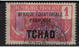 TCHAD       N°  YVERT :     19   ( 8 )     OBLITERE       ( OB   9 / 05 ) - Used Stamps