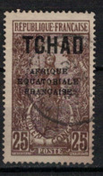 TCHAD       N°  YVERT :     26  ( 4 ) OBLITERE       ( OB   9 / 05 ) - Used Stamps