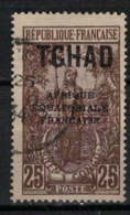TCHAD       N°  YVERT :     26  ( 5 ) OBLITERE       ( OB   9 / 05 ) - Used Stamps