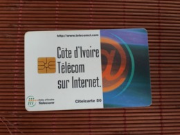 Phonecard 50 Units Used  Rare - Ivory Coast