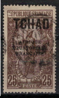 TCHAD       N°  YVERT :     26  ( 11 ) OBLITERE       ( OB   9 / 05 ) - Used Stamps