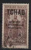 TCHAD       N°  YVERT :     26  ( 13 ) OBLITERE       ( OB   9 / 05) - Used Stamps