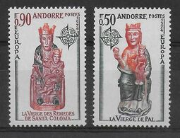 ANDORRE - EUROPA 1974 YVERT N° 237/238 ** MNH - COTE = 55 EUR. - - Nuovi