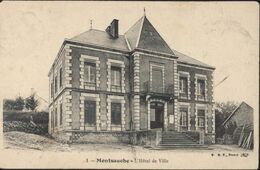 CPA 1 Montsauche L'Hôtel De Ville B.F. Paris CAD Ambulant 1906 - Montsauche Les Settons