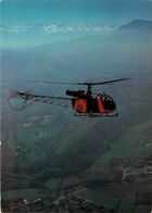 Thème Aviation * Hélicoptère * Aérospatiale * Alouette 3 III * Liaisons Et Missions Diverses - Hubschrauber