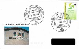 SPAIN. POSTMARK. LA PUEBLA DE MONTALBAN. LA CELESTINA. 2020 - Autres & Non Classés