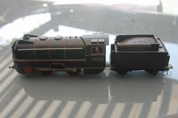 PIKO-Express Stromliniendampflok ME 101 Mit Tender; H0; Epoche III, Von RFT Chemnitz 1949, Vintage-Lok - Locomotives