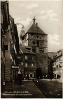 CPA AK Rottweil A. N. Hauptstrasse Mit Schwarzem Tor (922357) - Rottweil