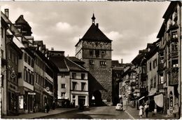 CPA AK Rottweil Am Neckar Hauptstrasse Mit Schwarzem Tor (922418) - Rottweil