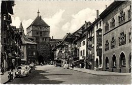 CPA AK Rottweil Am Neckar Hauptstrasse Mit Schwarzem Tor (922436) - Rottweil