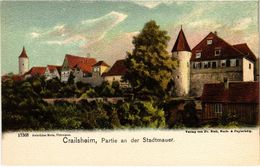 CPA AK Crailsheim Partie An Der Stadtmauer (922513) - Crailsheim