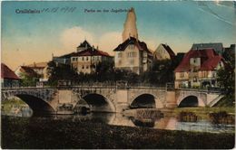 CPA AK Crailsheim Partie An Der Jagstbrucke (922517) - Crailsheim