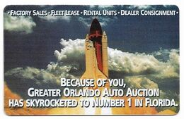 Great Orlando U.S.A., Rocket, Prepaid Phone Card, SAMPLE # Gorlando-1 - Espace