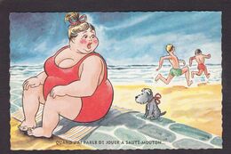 CPSM Pin Up Grosse Gros Femme Women Fat Woman Non Circulé érotisme - Pin-Ups