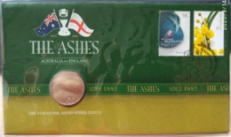 Australia 2010. The Ashes. Australia Vs England. PNC. Numisbrief - Zonder Classificatie