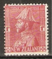 New  Zealand  1926  SG 468  1d Mounted Mint - Unused Stamps