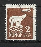 1925 NORWAY 2 ORE AMUNDSEN POLAR EXPEDITION MICHEL: 109 USED - Usados