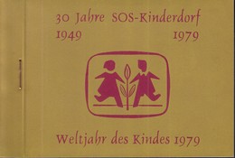 ÖSTERREICH, Privates Markenheftchen Mit 4x 1597, Postfrisch **, 30 Jahre SOS_Kinderdorf, Int. Jahr Des Kindes, 1979 - 1971-80 Unused Stamps