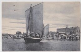 CPA  Berck   (62)  Barque De Saint Vaast  SVSS 2256  Pour La Promenade Sur La Plage  N0 35 - Saint Laurent Blangy