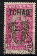 TCHAD       N°  YVERT :    43  ( 2 )   OBLITERE       ( OB   9 / 05 ) - Used Stamps