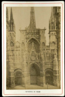 Cathédrale De Rouen Photographie XIXe 16x11cm - Alte (vor 1900)