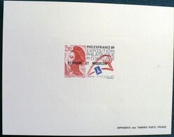 SAINT PIERRE ET MIQUELON Yvert N°489 EPREUVE DE LUXE ** (Sheet Of Luxe) Bicentenaire Revolution Française - Blocks & Sheetlets