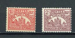 MADAGASCAR - T TAXE - N° Yvert  8+11 ** - Timbres-taxe